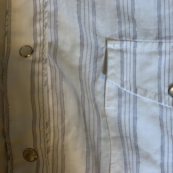 Roper Snap Buttons Long Sleeve Western Shirt, 1X - Picture 8 of 8